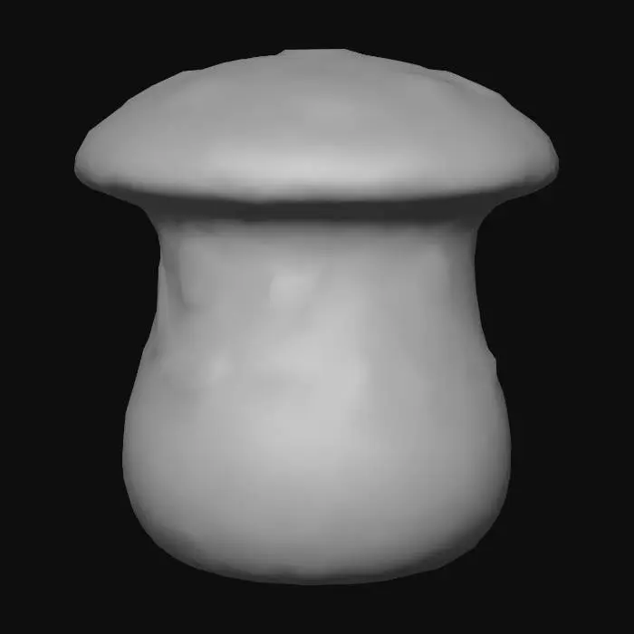 3D model for Red Mushroom