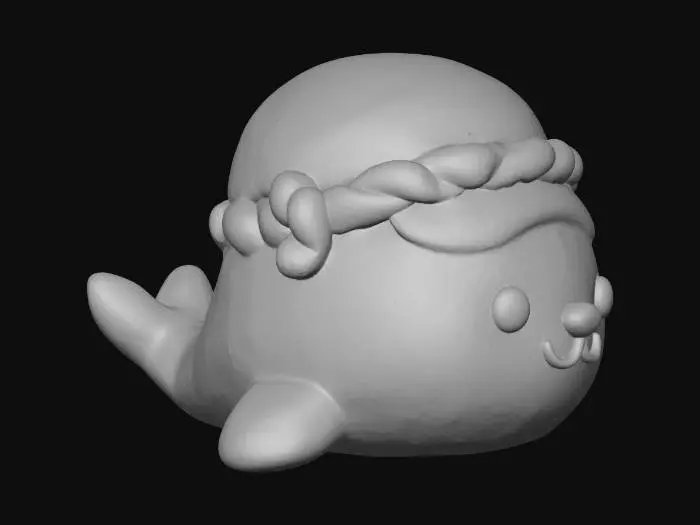 3D model for Whimsical Seal Pup