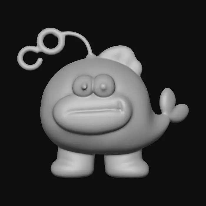 3D model for Blob Fishy man