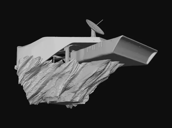 3D model for Cliffside Observation Deck