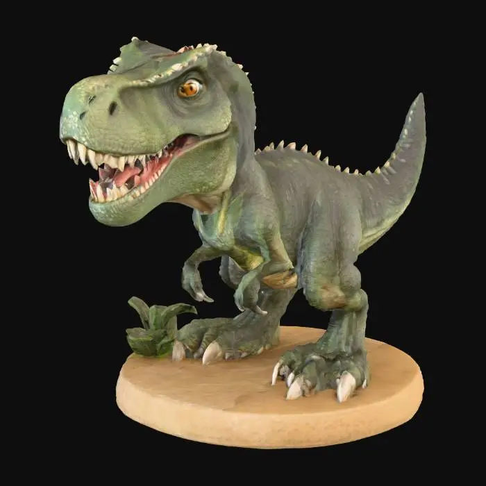 3D model for Tyranosaurus Rex Figure