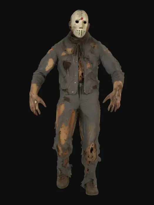 3D model for Hockey Mask Nightmare Realistic unreal engine 5 quality game asset