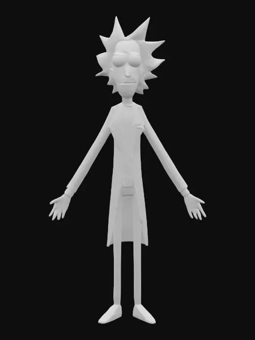 3D model for Scientist Animator