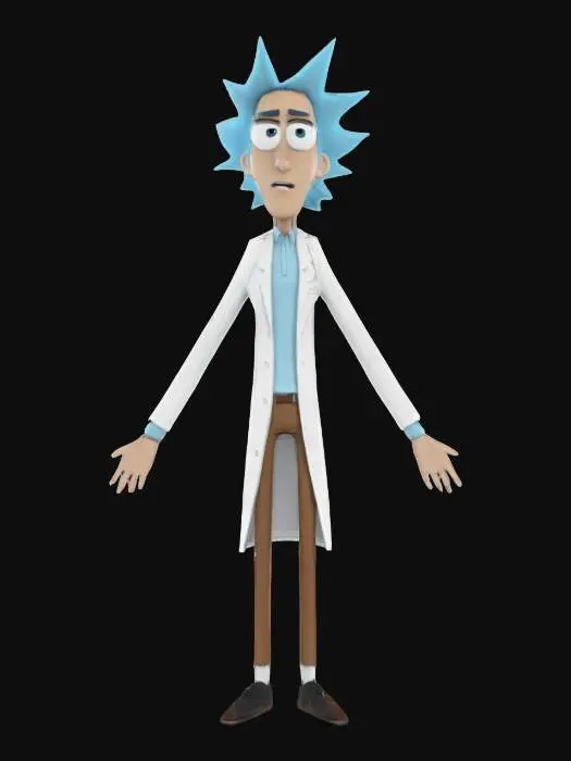 3D model for Scientist Animator