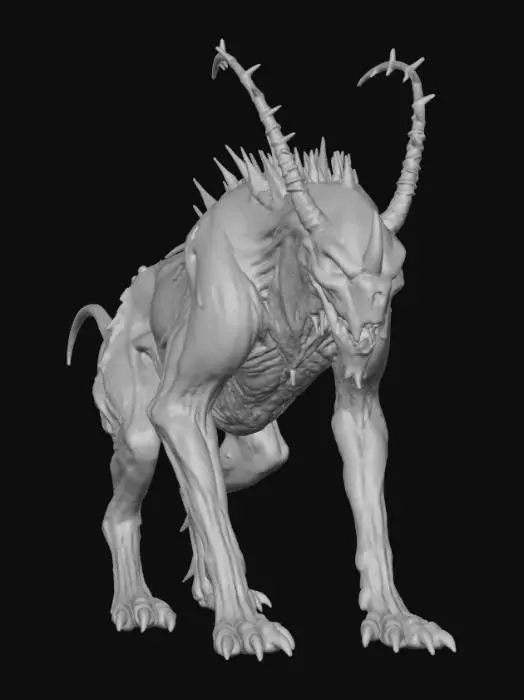 3D model for Beast of Shadows