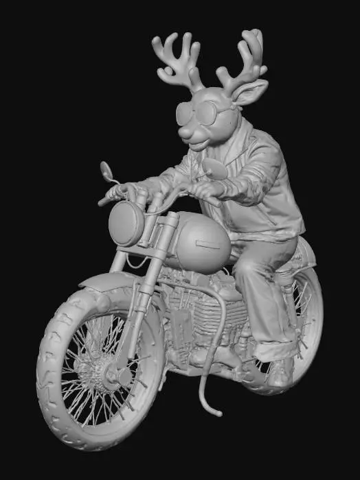 3D model for Rudolph Rider, #Christmas2025#