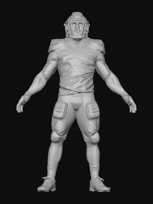 3D model for Gridiron Warrior