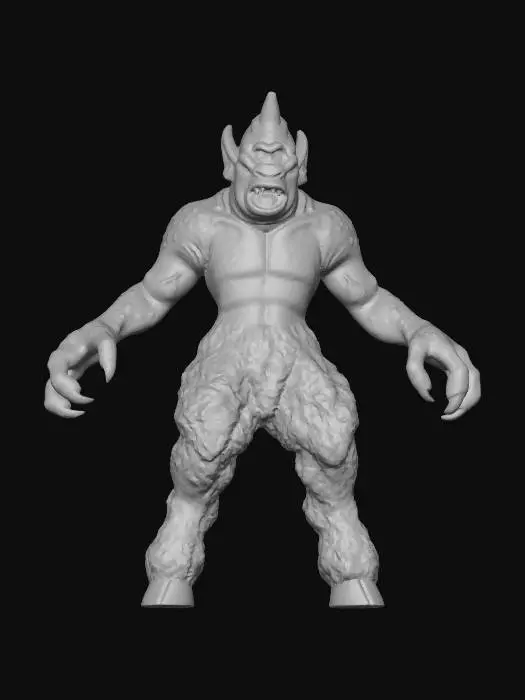 3D model for Cyclopean Beast