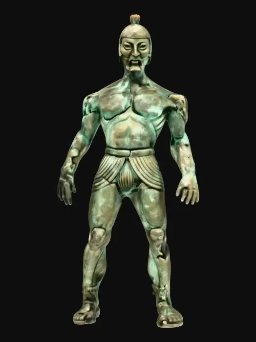 3D model for Bronze Guardian