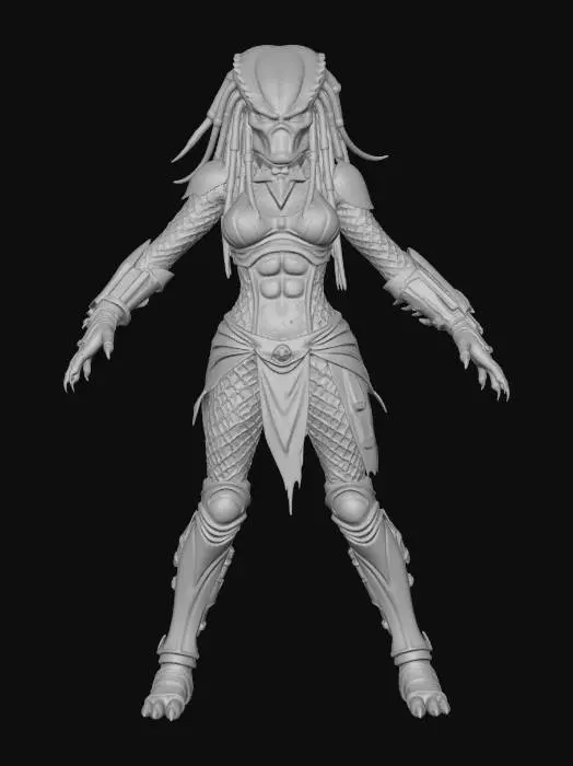 3D model for Predator Huntress