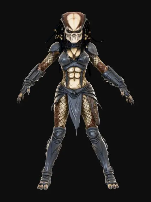 3D model for Predator Huntress