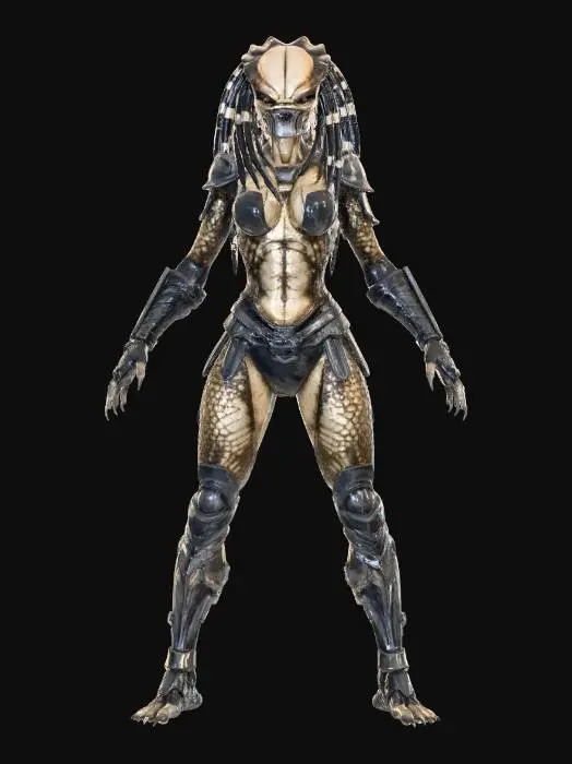 3D model for Predator Warrior