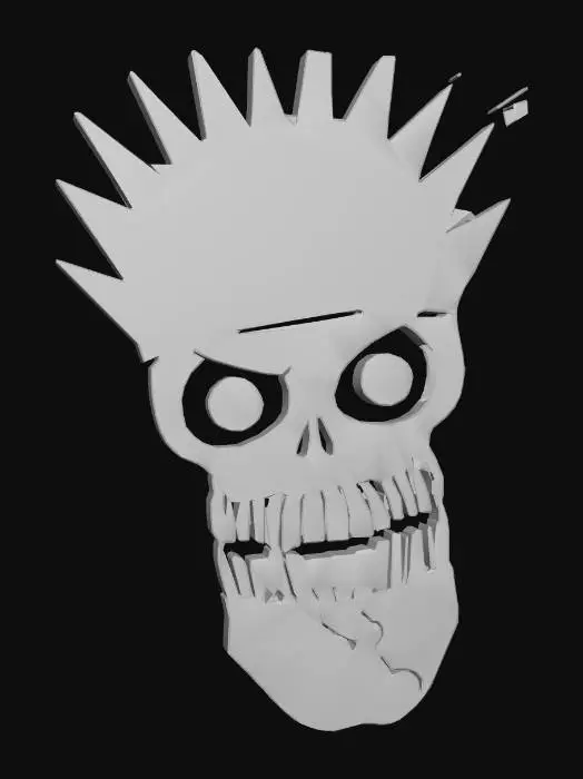 3D model for Bandana Skull