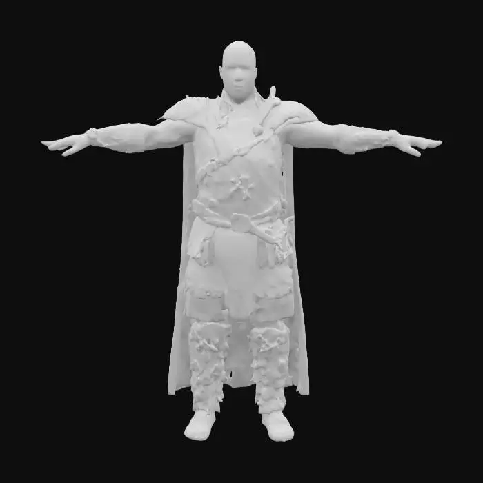 3D model for create a Render ready High quality mesh and Textured Model of A Viking norseman undead warrior unreal engine 5 t posed game character asset. precision texture placement .
Aged battle worn outfit . hands open, fingers spread . holding no items clean sharp mesh, no artifacts .Detailed face eyes ears and fingers. No cape. corpse like rotted flesh. vacant grey blue eyes.