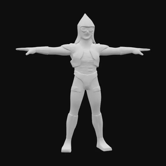 3D model for evil villain Scarecrow t posed game character asset..crisp clean lit texture and mesh