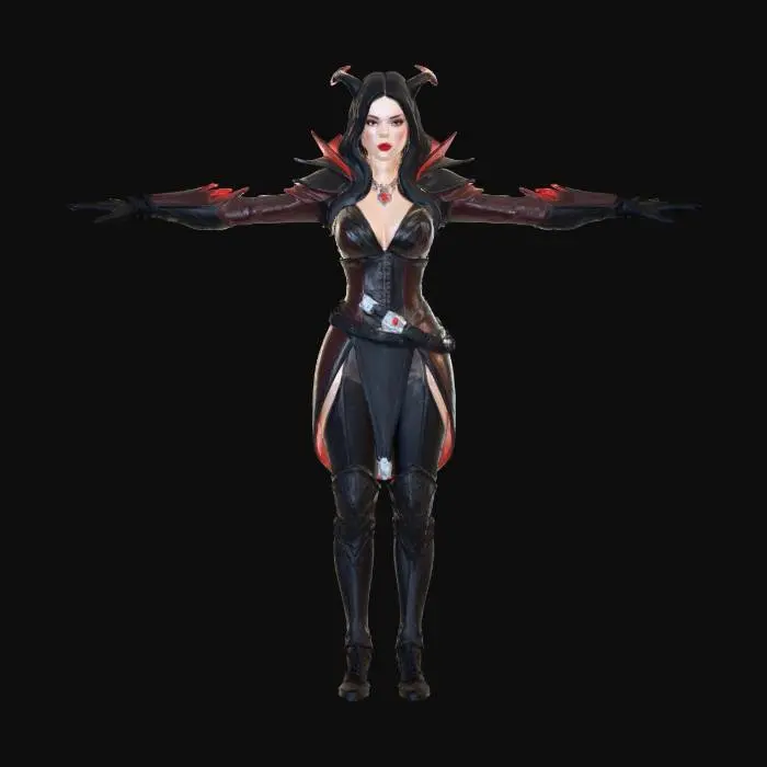 3D model for Mystic Sorceress