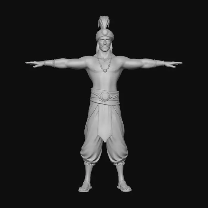 3D model for Sinbad's Adventure