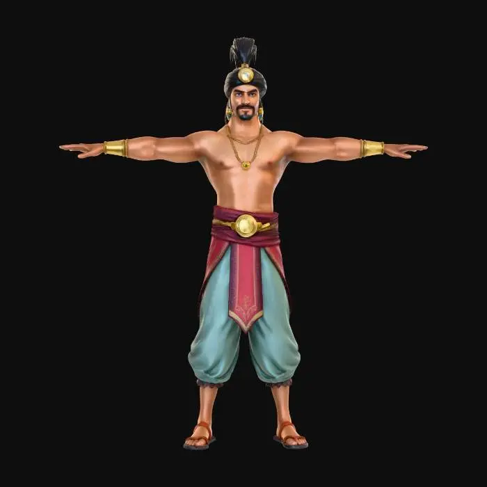 3D model for Sinbad's Adventure