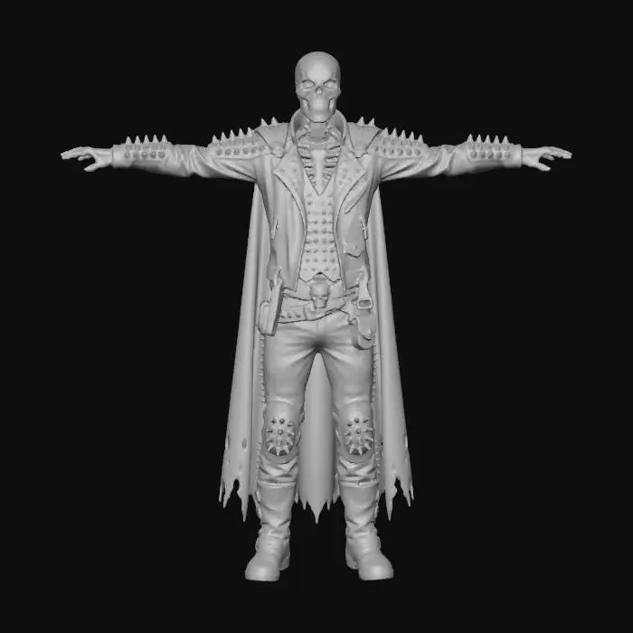 3D model for Spiked Skull Rider