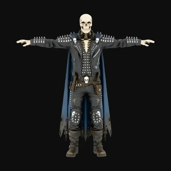 3D model for Spiked Skull Rider