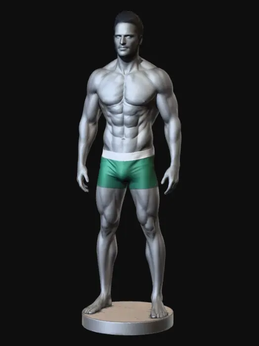 3D model for Emerald Trunks Strongman