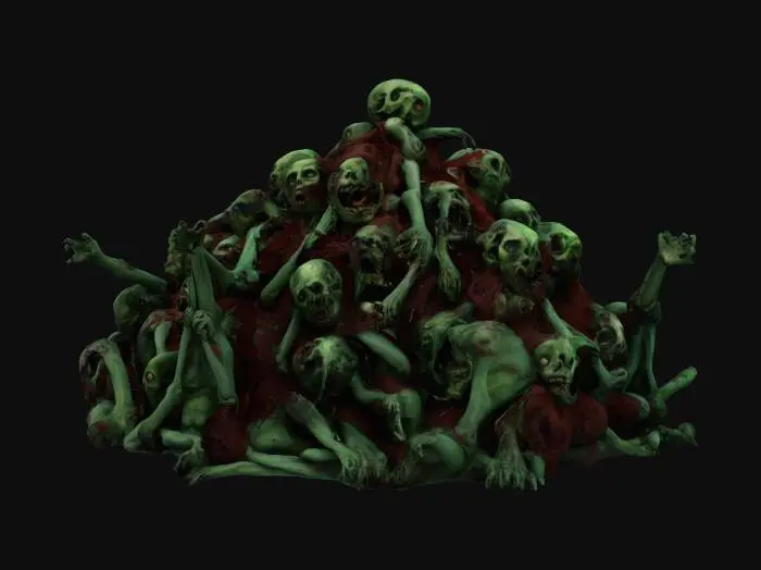 3D model for Writhing Horde