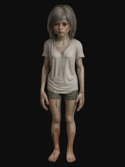 3D model for Haunted Innocence