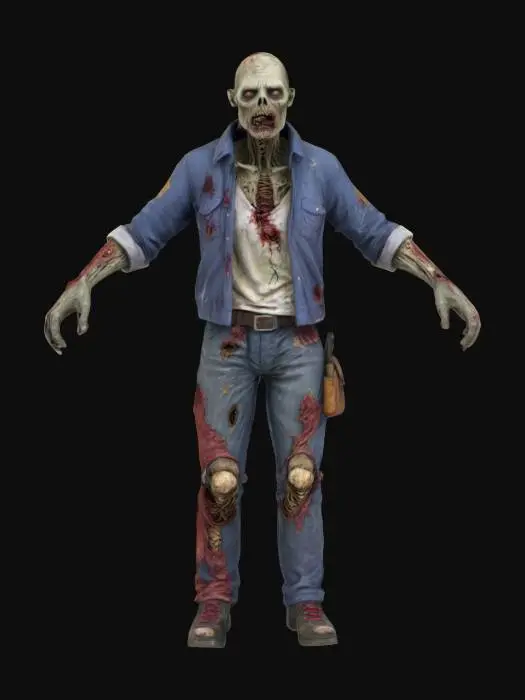 3D model for Zombie Outbreak Survivor