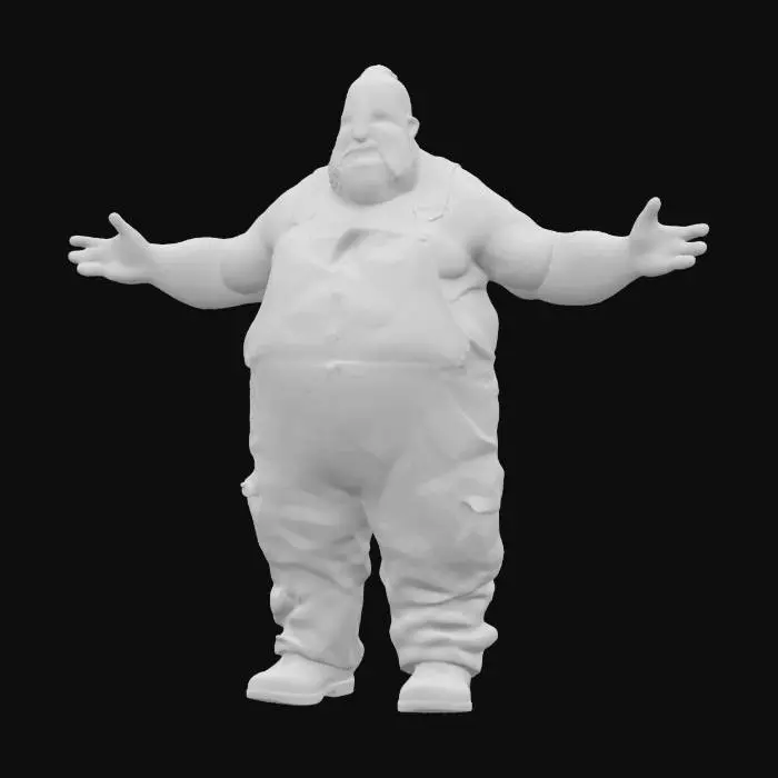 3D model for Bearded Embrace