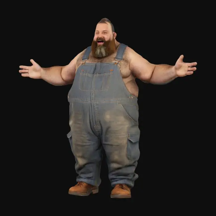 3D model for Bearded Embrace