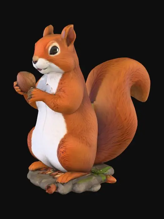 3D model for Nutty Squirrel