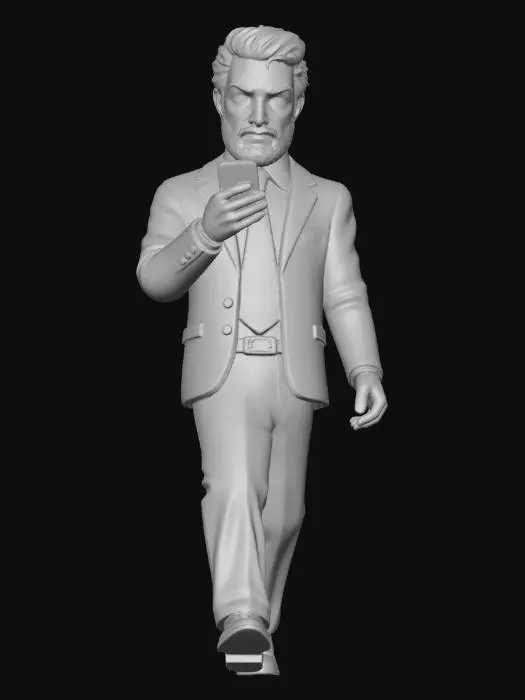 3D model for Texting Executive