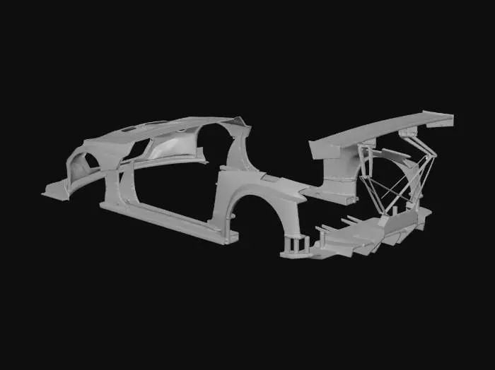 3D model for Aerodynamic Redesign