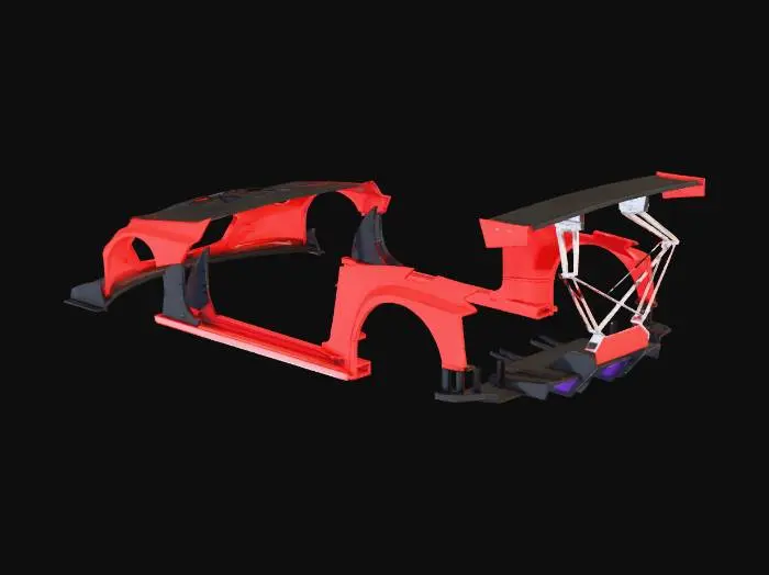 3D model for Aerodynamic Redesign