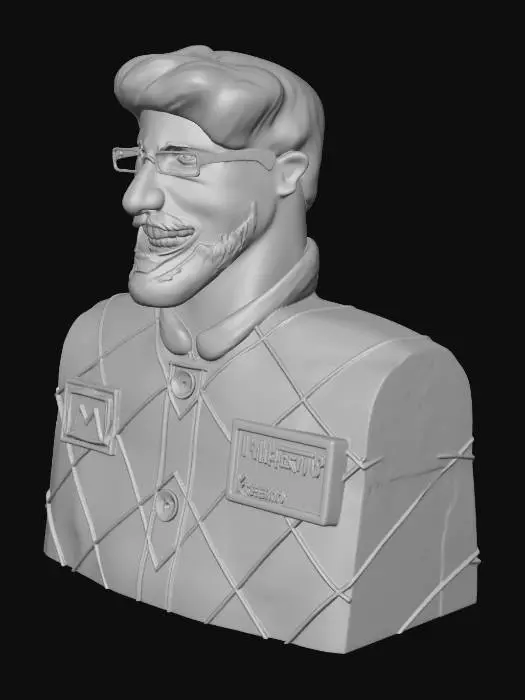 3D model for сотрудник магнита