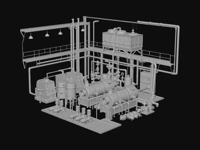 3D model for Industrial System Layout