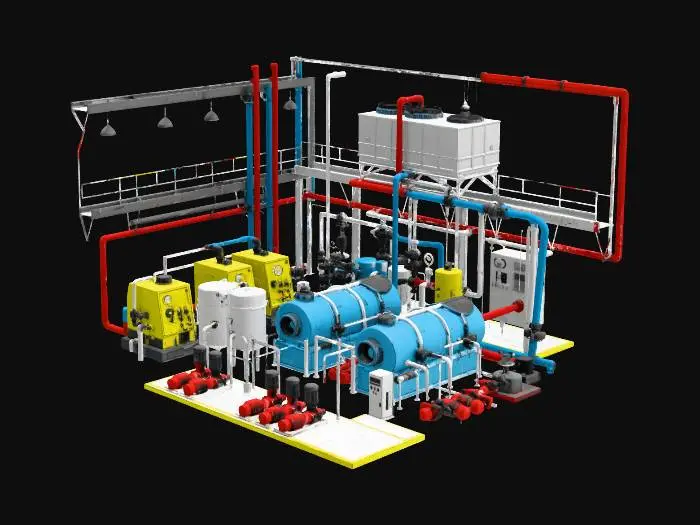 3D model for Industrial System Layout
