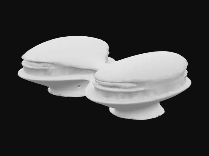 3D model for Futuristic Oasis