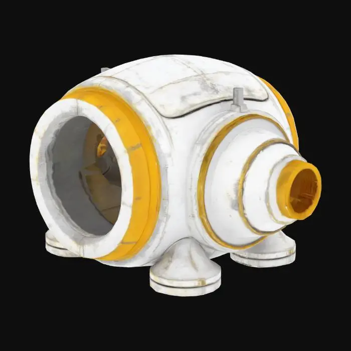 3D model for Golden Aperture Capsule