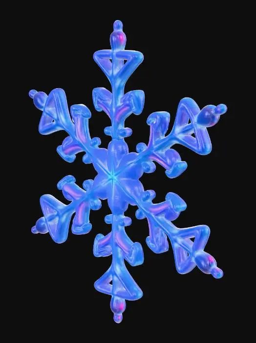 3D model for Besondere Schneeflocke