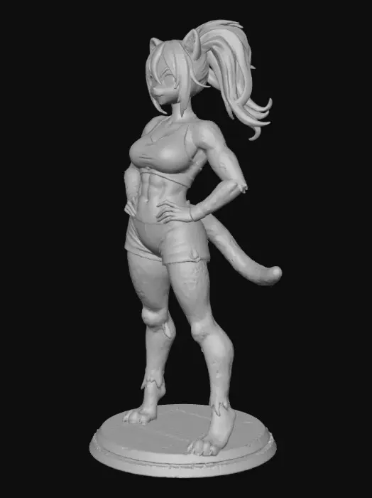 3D model for Cheetah Warrior