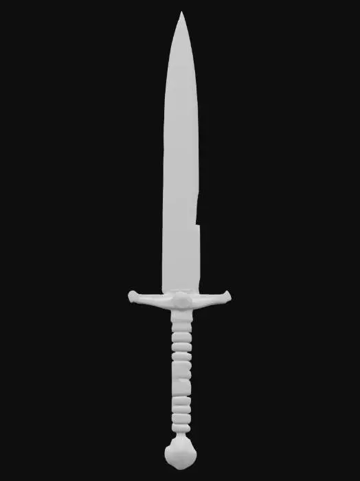 3D model for Anime style sword
