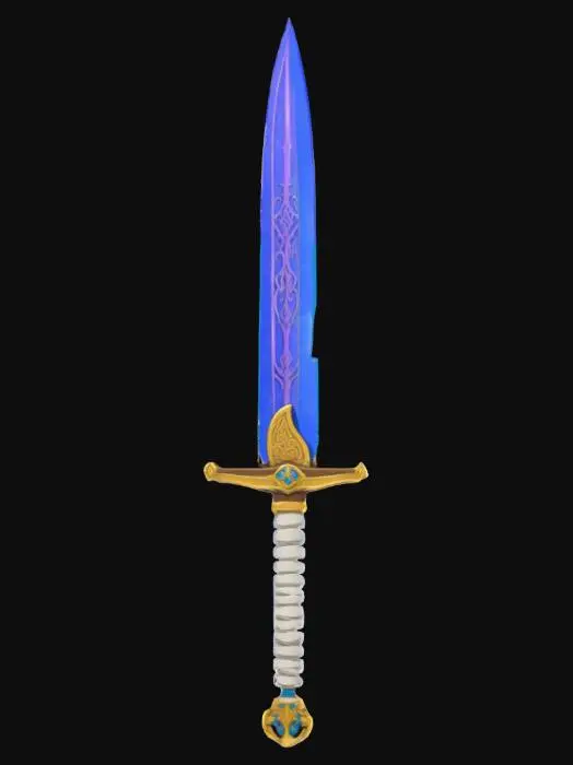 3D model for Anime style sword
