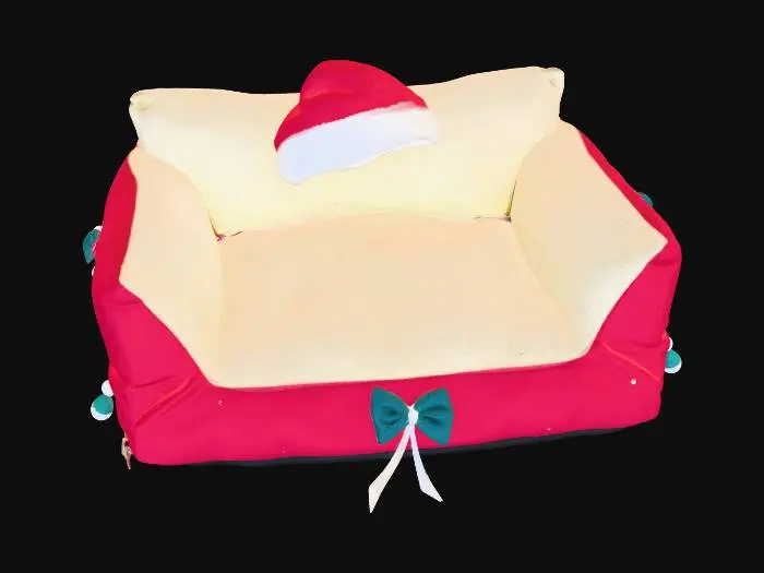 3D model for Santa's Cozy Pet Bed