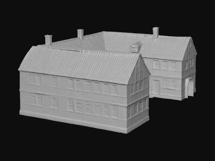 3D model for Medieval Courtyard