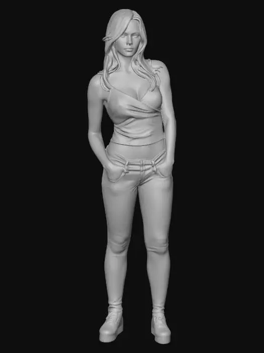 3D model for Amber Portrait