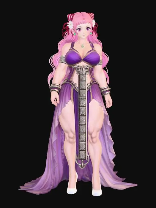 3D model for Violet Enchantress