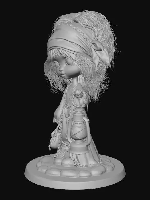 3D model for Wanderer's Lantern