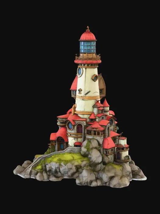 3D model for Lighthouse Haven