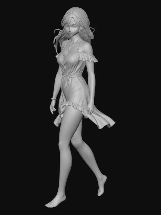 3D model for Summertime Stroll